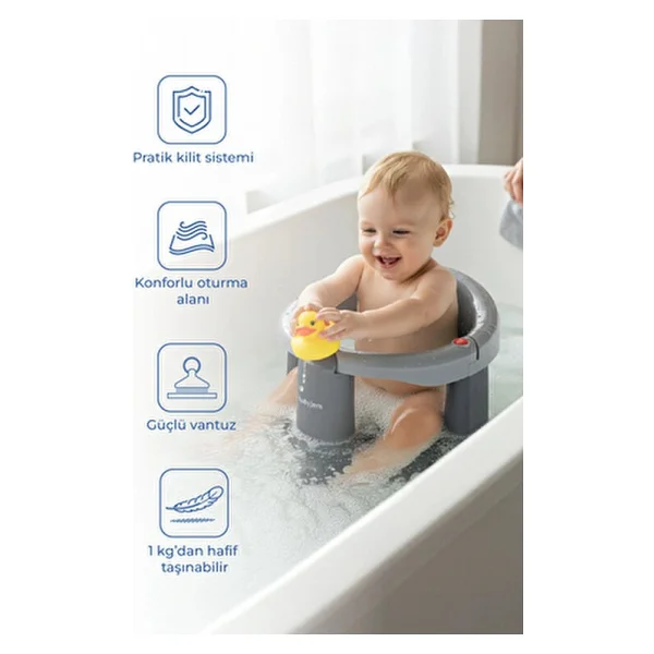 Babyjem Önden Açılır Banyo Ve Mama Oturağı - Görsel 10