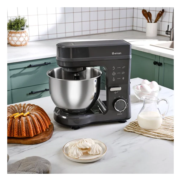 Emsan Maestrochef Stella 1500 W 5 Lt Hamur Yoğurma Makinesi - Görsel 2