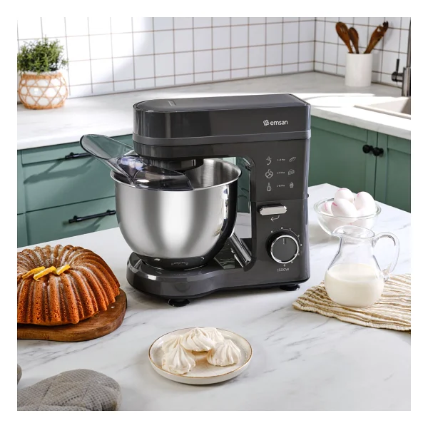Emsan Maestrochef Stella 1500 W 5 Lt Hamur Yoğurma Makinesi - Görsel 3
