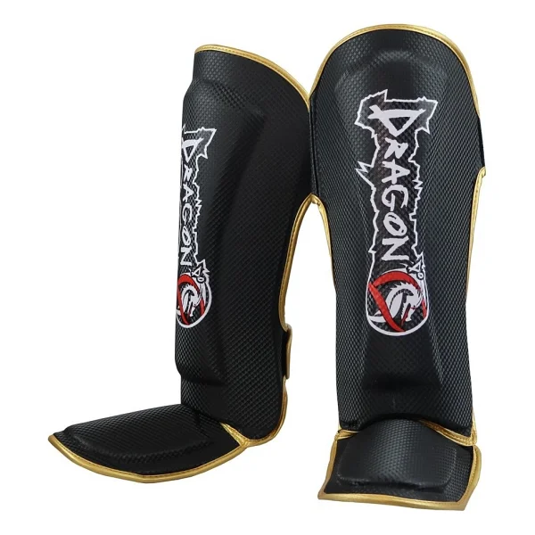 Dragondo 40719-P Muaythai Kaval Ayak Koruyucu 1125 Siyah Kaval Koruyucu Siyah - Görsel 2