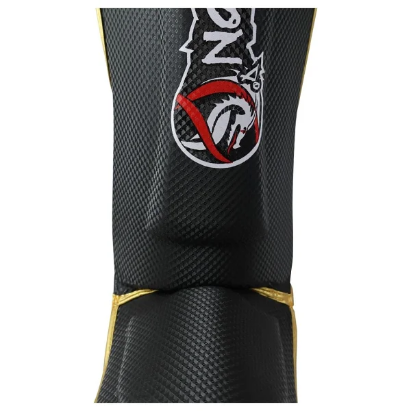 Dragondo 40719-P Muaythai Kaval Ayak Koruyucu 1125 Siyah Kaval Koruyucu Siyah - Görsel 5
