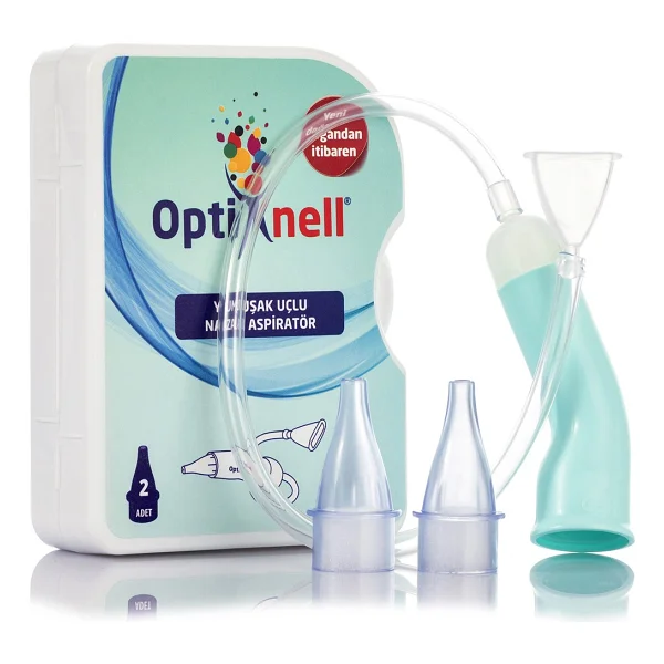 Optinell Nazal Burun Aspiratörü Yedek Ucu 2 Kutu+Aspiratör - Görsel 3