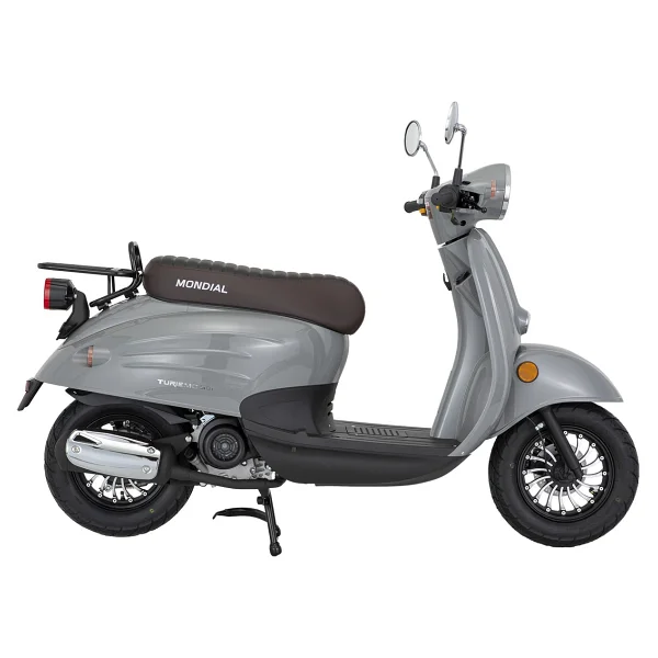 Mondial Turismo 50 Cc Scooter Motosiklet Gri - Görsel 2