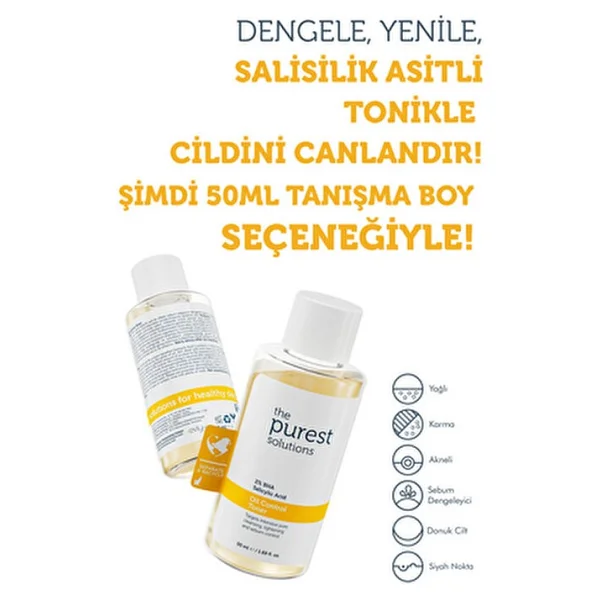 The Purest Solutions Siyah Nokta Karşıtı Salisilik Asit Tonik Cilt Bakım Seti: 200 Ml + 50 Ml Tanışma Boy - Görsel 6