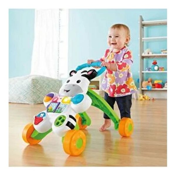 Fisher Price Melodili Zebra Yürüteç Dld80 - Görsel 7