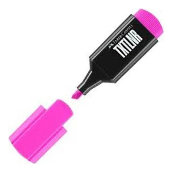 Faber Castell Textliner Fosforlu Kalem Mini Pembe 5030154228000 - Görsel 4