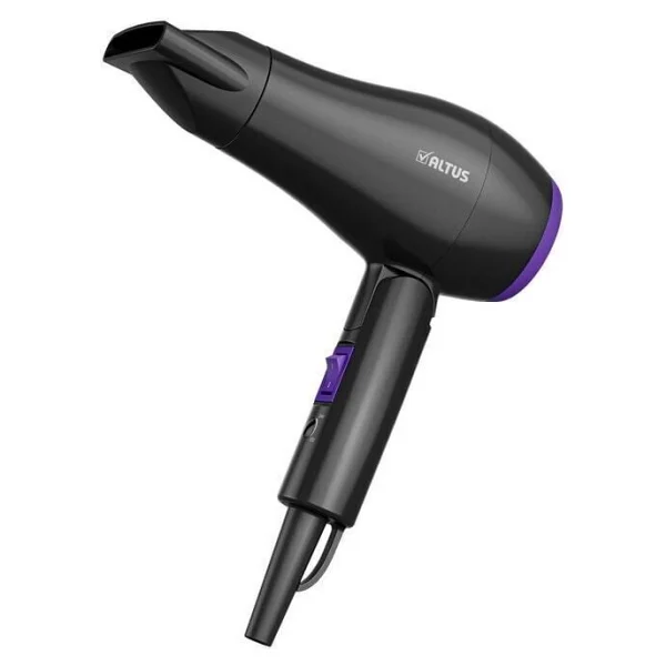 Altus Katlanabilir Mini Saç Kurutma Makinesi, Pratik ve Hızlı Kullanım - Ahşap - Görsel 3