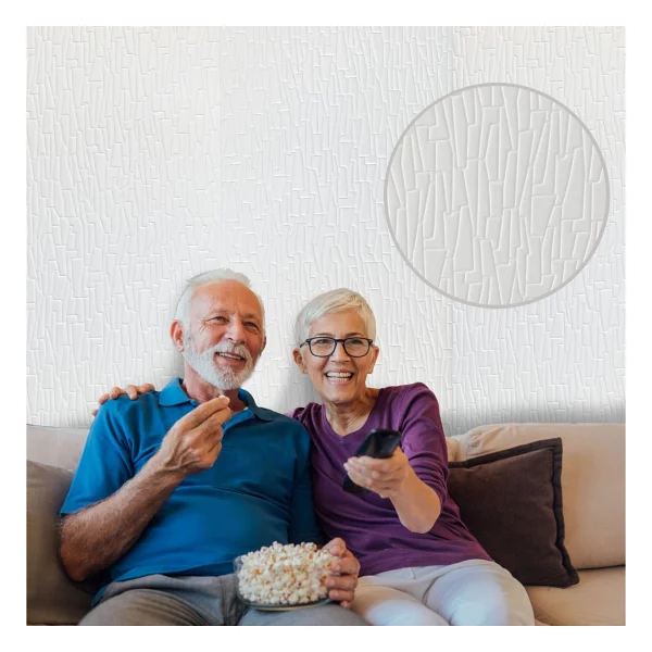 Tink Kendinden Yapışkanlı 3d Duvar Paneli Boyanabilir Dekota 60x60 Cm Geometrik Desenli (4 Adet) - Görsel 7