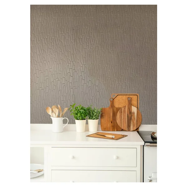 Tink Kendinden Yapışkanlı 3d Duvar Paneli Boyanabilir Dekota 60x60 Cm Geometrik Desenli (4 Adet) - Görsel 8