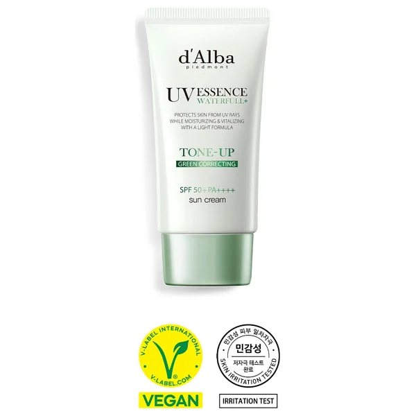 Dalba Clean Tre Tree Liposome Tone-Up Sun Cream(Green)50ml - Yeşil Tone-Up Güneş Kremi - Görsel 2