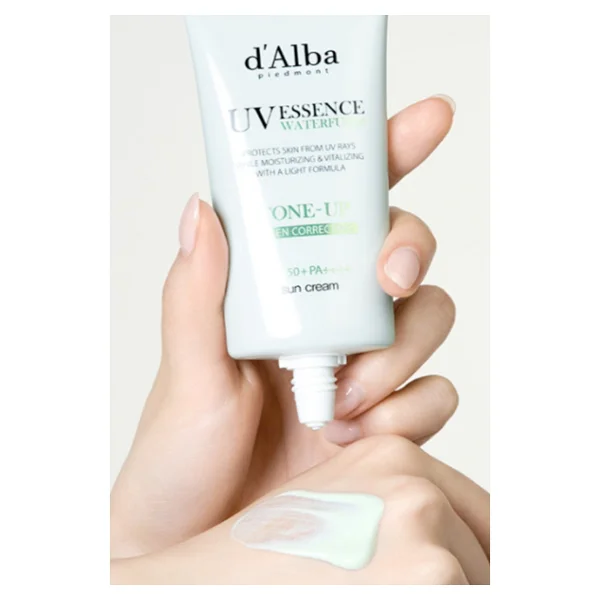 Dalba Clean Tre Tree Liposome Tone-Up Sun Cream(Green)50ml - Yeşil Tone-Up Güneş Kremi - Görsel 6