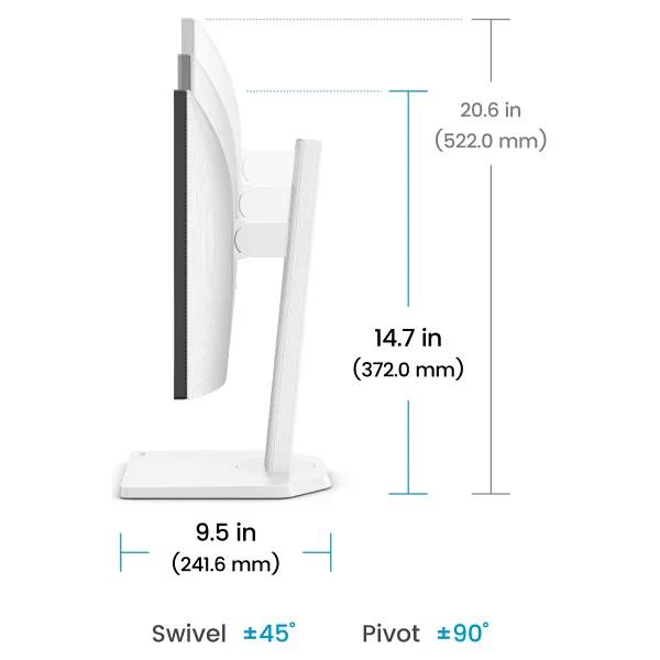 Benq Gw2490tc 23.8" 5 Ms Full HD Pivot Ips 144 Hz Monitör - Görsel 3