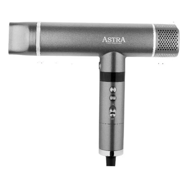 Astra Güçlü 1800 W Negatif Iyon Saç Kurutma Makinesi, Profesyonel Kullanım - Altın - Gri - Görsel 3