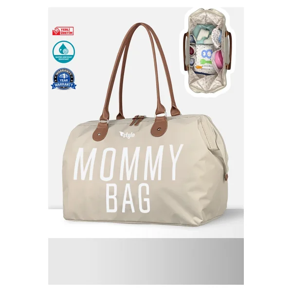 Stylo Mommy Bag Usa Siyah Anne Bebek Bakım Çantası - Görsel 8
