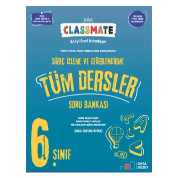 Okyanus Yayıncılık 6. Sınıf Classmate Tüm Dersler Soru Bankası - Görsel 2