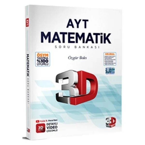 3d Yayınları Ayt Matematik Soru Bankası - Görsel 2