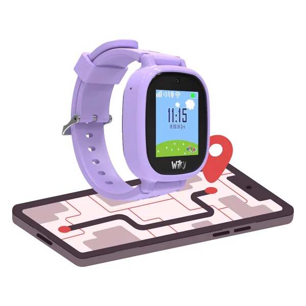 Wiky Watch 5e Lila Akıllı Çocuk Saati - Görsel 6