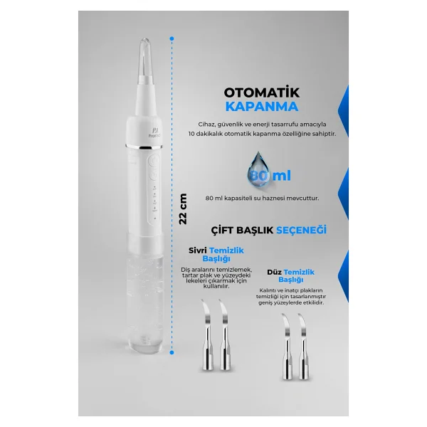 Pirantech W06 Kameralı Diş Temizleme Aleti - Görsel 3