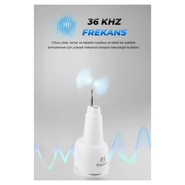 Pirantech W06 Kameralı Diş Temizleme Aleti - Görsel 4