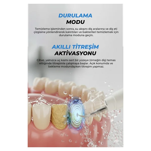 Pirantech W06 Kameralı Diş Temizleme Aleti - Görsel 5