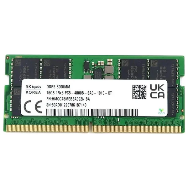 Hynıx 16gb DDR5 4800mhz Hynıx 1.1v Sodimm Hmcg78mebsa092n-Ba Notebook RAM - Görsel 2