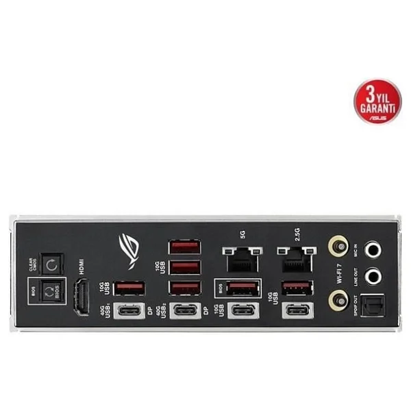 Asus Rog Crosshair X870e Glacial Wi-Fi AMD Am5 DDR5 E-Atx Anakart - Görsel 10