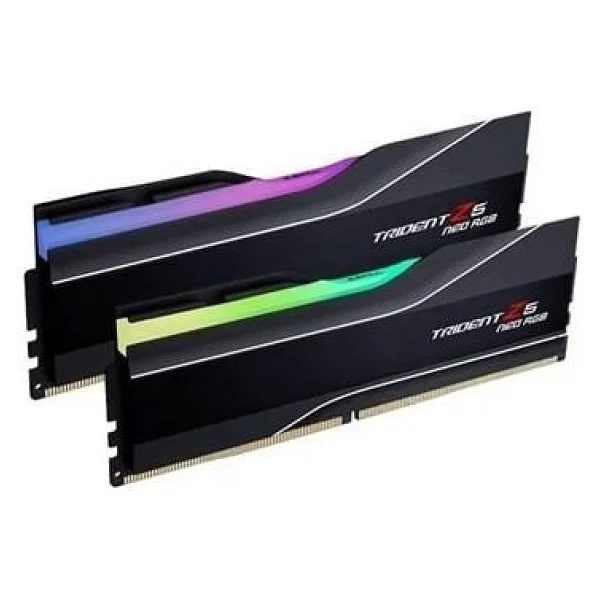 G.Skill Trident Z5 Neo RGB 96 GB (2x48) 6000 MHz Cl26 F5-6000j2636h48gx2-Tz5nr DDR5 RAM - Görsel 2
