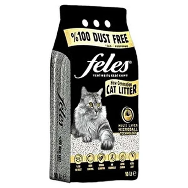 Feles Tozsuz 10 lt Kedi Kumu - Görsel 3