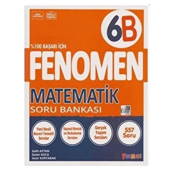 Fenomen Okul Yayınları 6. Sınıf Matematik Soru Bankası - Görsel 2