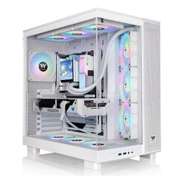 Thermaltake View 380xl Ca-11e-00m6wn-00 Argb Fanlı Beyaz Atx Oyuncu Kasası - Görsel 6