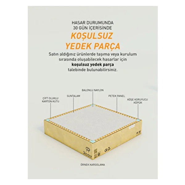 Montenero Komodin Sade Beyaz 3 Çekmeceli Yüksek Ayaklı Parlak Yatak Odası Komodini 45x65 Cm Siyah - Görsel 5