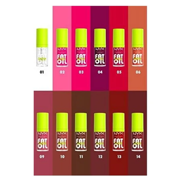 Nyx Professional Makeup Fat Oil Lip Drip Parlatıcı Dudak Yağı - Chillin' Like A Villain Parlak Bitiş 4.8 Ml - Görsel 7