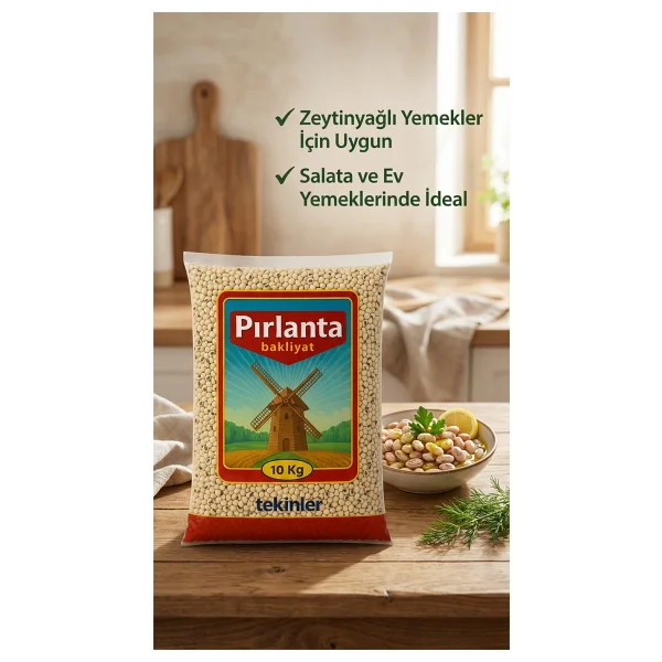 Pırlanta Börülce Kuru 10 Kg Torba - Görsel 3