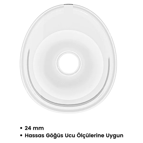 Bebebao 24 Mm Silikon Göğüs Kalkanı Flanş (P8 Pro Uyumlu) - Görsel 3