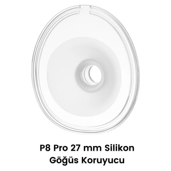 Bebebao 27 Mm Silikon Göğüs Kalkanı Flanş (P8 Pro Uyumlu) - Görsel 6
