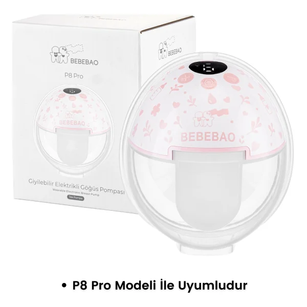 Bebebao 27 Mm Silikon Göğüs Kalkanı Flanş (P8 Pro Uyumlu) - Görsel 4