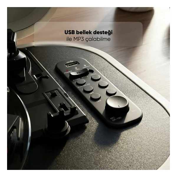 Mikado Nostalgia Mn-101 Fildişi Çantalı Pikap - Görsel 3