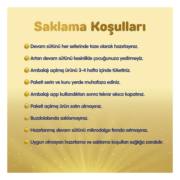 Bebelac Gold 2 Devam Sütü 800 Gr 2 Adet - Görsel 6