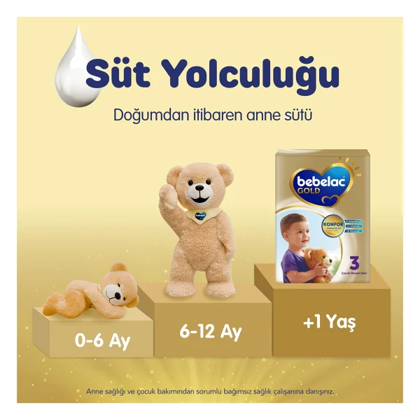 Bebelac Gold 2 Devam Sütü 800 Gr 2 Adet - Görsel 4