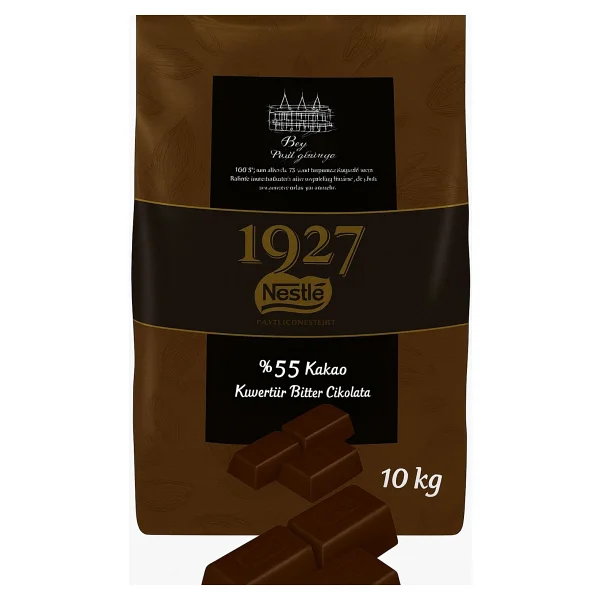 Nestle 1927 Bitter Kuvertür Çikolata 10 Kg - Görsel 4