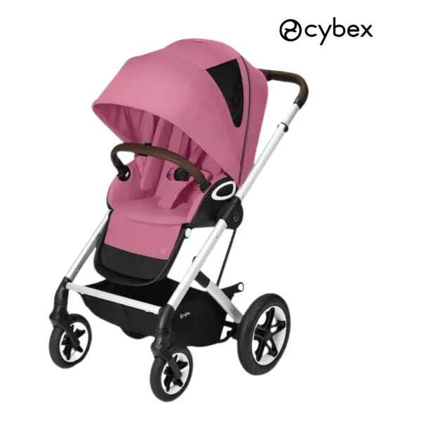 Cybex Talos S Lux Black-Magnolia Pink Bebek Arabası - Görsel 8