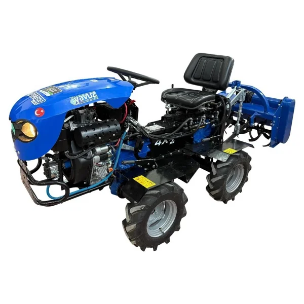 Yavuz Y600sx Pro 12 Hp 4x4 Mini Dizel Bahçe Traktörü - Görsel 6