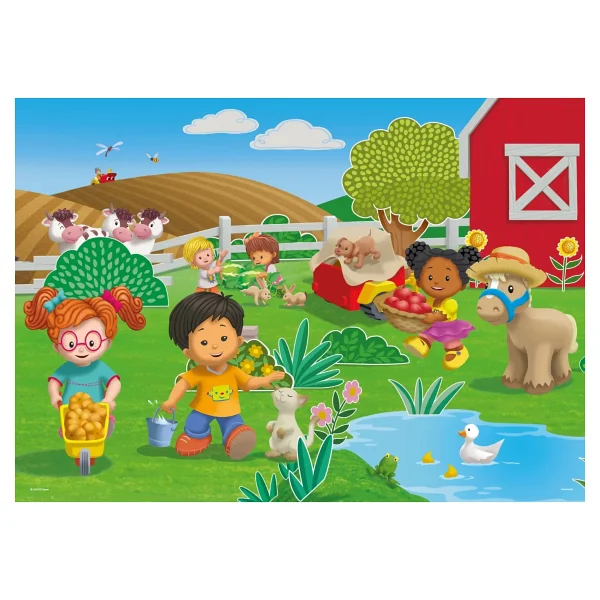 Ks Games Puzzle 50 Parça Little People - Görsel 2