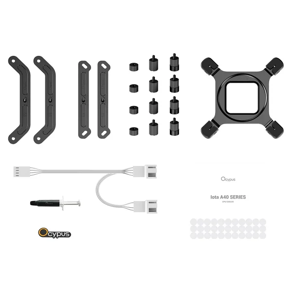 Ocypus Iota A40 Dual Fan Beyaz İşlemci Soğutucu - Görsel 3
