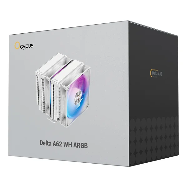Ocypus Delta A62 Argb Beyaz İşlemci Soğutucu - Görsel 2
