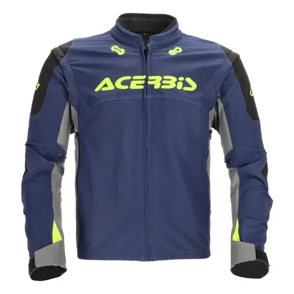 Acerbis Rally Race Mavi Yazlık Motosiklet Montu - Görsel 2