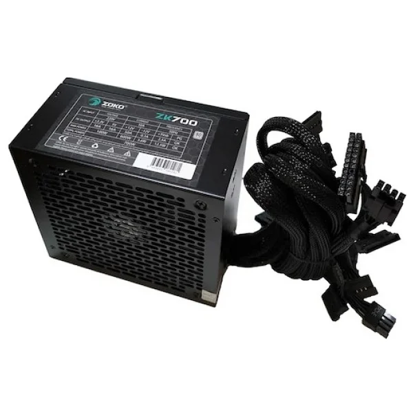Zoko Zk700 Extreme 700w 80+ 14 Cm Fanlı Güç Kaynağı - Görsel 3