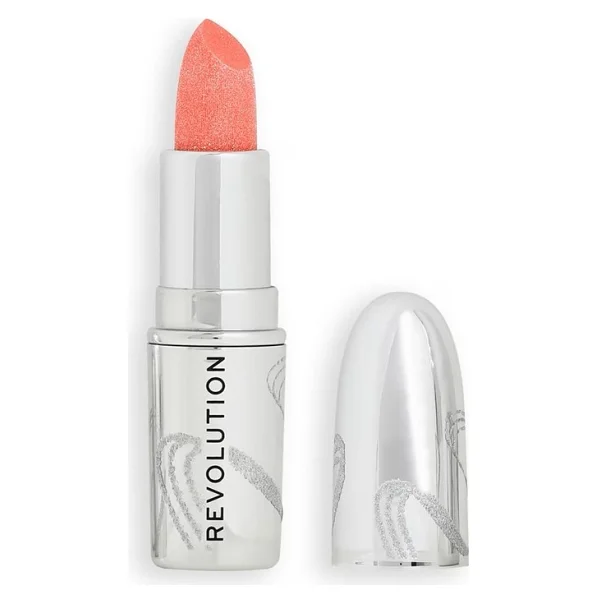 Revolution Metallic Muse Glitter Iced Berry Stick Ruj - Görsel 3