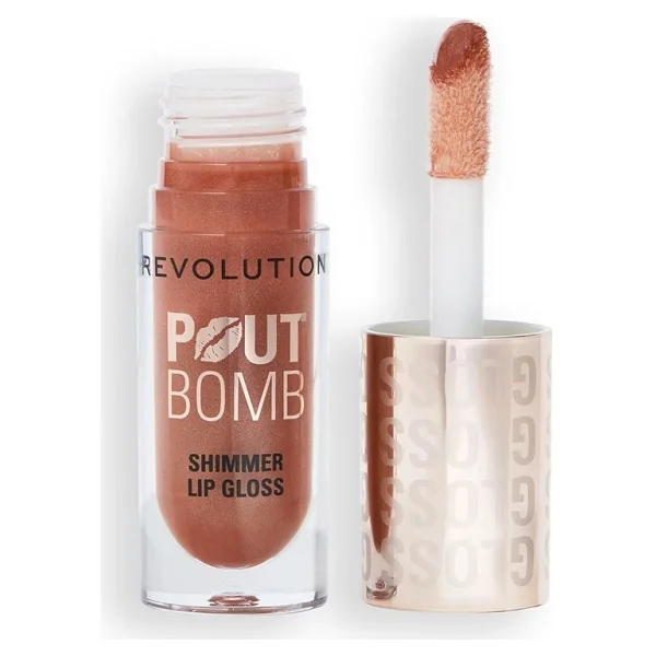 Revolution Shimmer Bomb Glimmer Nude Gloss - Görsel 4