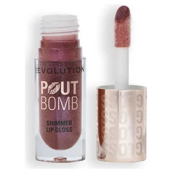 Revolution Shimmer Bomb Glimmer Nude Gloss - Görsel 5